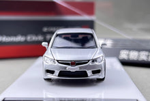 Load image into Gallery viewer, MH 1:64 Silver JDM Civic Type R FD2 Racing Sports Model Diecast Metal Car BN
