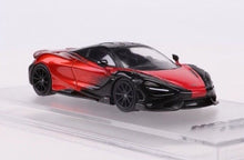 Load image into Gallery viewer, CM 1:64 Orange Black 765LT Super Racing Sports Model Toy Diecast Metal Car BN

