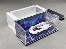 Load image into Gallery viewer, LMF 1:64 White VGT Concept Racing Sports Model Diecast Metal Car New Collection
