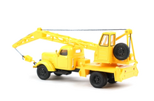 Load image into Gallery viewer, XCARTOYS 1:64 Yellow FAW Jiefang CA10 Crane Truck Model Diecast Metal Car New
