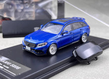 Load image into Gallery viewer, DCM 1:64 Blue VIP C63S AMG S205 Wagon Touring Sports Model Diecast Metal Car
