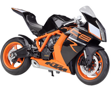 Load image into Gallery viewer, WELLY 1:10 KTM 1190 RC8 R Sports Racing Model Diecast Metal Motorcycle
