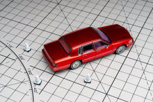 Load image into Gallery viewer, MK 1:64 Red HEC Lincoln Town Car Luxury Sedan Model Diecast Metal Car New Collection
