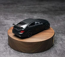 Load image into Gallery viewer, CG 1:64 Black C63 BS Coupe W204 Widebody Sports Model Diecast Metal Car New Collection
