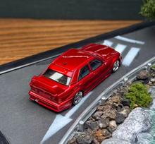 Load image into Gallery viewer, HKM 1:64 Red 190E W201 2.5-16 Evo II Sedan Sports Model Diecast Metal Car New Collection
