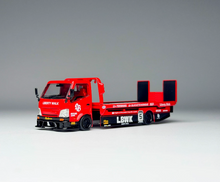 Load image into Gallery viewer, TL 1:64 Red H300 Flatbed Trailer Tow Truck Model Diecast Metal Car New Collection

