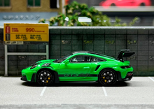 Load image into Gallery viewer, LMLF 1:64 Green 911 992 GT3 RS Racing Sports Model Diecast Metal Car New Collection
