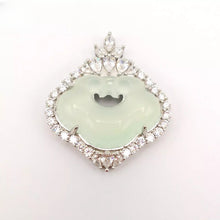 Load image into Gallery viewer, Nature Jade Yuanbao Pendant Necklace Gift Jewelry charm Blessing Fortune New c
