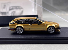 Load image into Gallery viewer, RM 1:64 Gold GTV6 Widebody Hatchback Sports Model Diecast Metal Car New Collection
