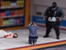 Load image into Gallery viewer, 1:64 Painted Figure Model Miniature Resin Diorama Toy Sand Gangster Bandit Set
