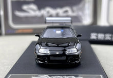 Load image into Gallery viewer, FS 1:64 Black Supra A80 Targa Convertible Sports Model Diecast Metal Car New Collection
