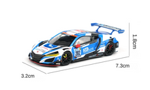 Load image into Gallery viewer, XCARTOYS 1:64 NSX GT3 EVO 22 KCMG Racing Sports Model Diecast Metal Car New
