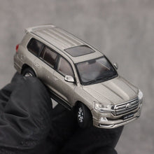 Load image into Gallery viewer, GCD 1:64 Gray Land Cruiser LC200 GXR V6 SUV ORV Model Diecast Metal Car New Collection
