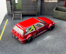Load image into Gallery viewer, Kaido 1:64 Red Civic EF WORKS V2 Widebody Sport Model Diecast Metal Car New Collection
