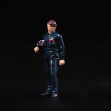Load image into Gallery viewer, 1:64 Painted Figure Model Miniature Resin Diorama Sand Racing Man Racer Driver New
