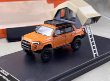 Load image into Gallery viewer, GCD 1:64 Orange 4 Runner TRD Pro N280 Camper Sport Model Diecast Metal Car New Collection
