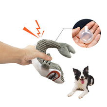 Load image into Gallery viewer, Dog Squeaky Toys Animal Shape Chew Puppy Fluffy Toy Teeth Grinding Durable Pet
