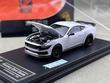 Load image into Gallery viewer, DCM 1:64 White Mustang Dark Horse Coupe Sports Model Diecast Metal Car New Collection
