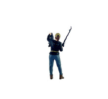 Load image into Gallery viewer, 1:64 Painted Figure Mini Model Miniature Resin Diorama Go Fishing Fisherman Toy
