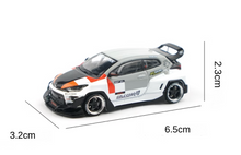 Load image into Gallery viewer, XCARTOYS 1:64 JDM Toyota Finland Yaris GR Hatchback Racing Sport Model Toy Metal Car

