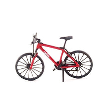 Load image into Gallery viewer, 1:64 Painted Figure Mini Model Miniature Resin Diorama Toy Mountain Bike Bicycle
