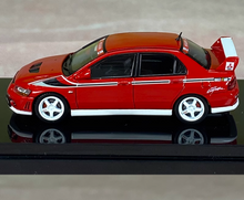 Load image into Gallery viewer, HJ 1:64 JDM Red Evolution EVO VII Lancer Sports Model Diecast Metal Car New
