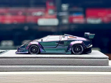 Load image into Gallery viewer, Topart 1:64 Purple LBWK Countach #41 Racing Sports Model Diecast Metal Car New Collection
