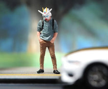 Load image into Gallery viewer, 1:24 Painted Figure Model Miniature Resin Diorama Sand Transformer Head Man
