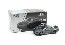 Load image into Gallery viewer, Poprace 1:64 JDM Gray Skyline GTR R32 Sports Model Diecast Metal Car New Collection
