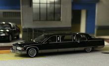 Load image into Gallery viewer, XG 1:64 Black Fleetwood Luxury Limousine Classic Model Diecast Metal Car New Collection
