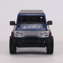 Load image into Gallery viewer, Shadow 1:64 Blue Bronco 4 Door ORV SUV Sports Model Diecast Metal Car New Collection
