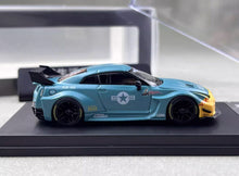 Load image into Gallery viewer, MC 1:64 Green LB GTR R35 35GT-RR Racing Sports Model Diecast Metal Car New Collection
