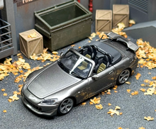 Load image into Gallery viewer, MH 1:64 Gray JDM S2000 Type S DIY Racing Sports Model Diecast Metal Car New Collection
