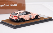 Load image into Gallery viewer, QD 1:64 Pink RS6 C7 DTM #9 Wagon Sports Model Diecast Resin Car New Collection
