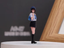 Load image into Gallery viewer, 1:64 Painted Figure Model Miniature Resin Diorama Toy Sand Uniform Pretty Girl
