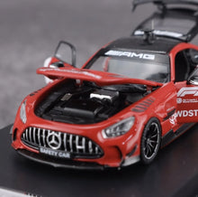 Load image into Gallery viewer, MJ 1:64 Red AMG GT Black Series Safty Sports Open Model Diecast Metal Car New Collection
