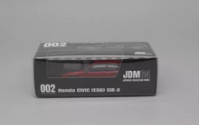 Load image into Gallery viewer, JDM64 1:64 Red Carbon Civic EG6 SIR Sports Model Diecast Metal Car New Collection
