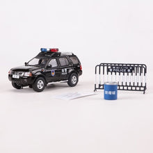 Load image into Gallery viewer, GCD 1:64 Black Police PALADIN Off Road SUV Sports Model Diecast Metal Car New
