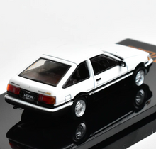 Load image into Gallery viewer, HJ64 1:64 White Corolla Levin AE86 Sports Model Diecast Metal Car New Collection
