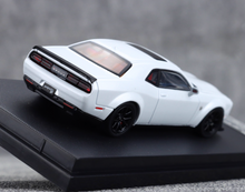 Load image into Gallery viewer, SH 1:64 White Challenger SRT Muscle Hellcat Sport Model Diecast Metal Car New Collection
