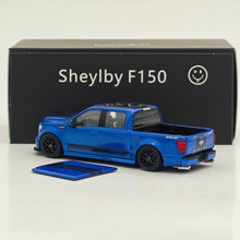 Load image into Gallery viewer, Funny 1:64 Blue F150 Shelby Pickup Sport Truck Model Diecast Metal Car New Collection
