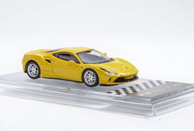 Load image into Gallery viewer, XF 1:64 Yellow F8 Tributo Racing Sports Diecast Model Metal CarNew
