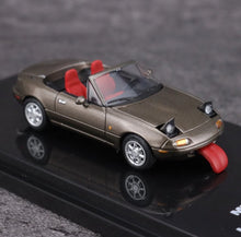 Load image into Gallery viewer, MH 1:64 JDM Brown Miata MX-5 Convertible Sports Model Diecast Metal Car New Collection
