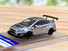 Load image into Gallery viewer, CM 1:64 Silver JDM Impreza WRX Varis Sports Model Diecast Metal Car New
