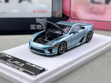 Load image into Gallery viewer, Model1 1:64 JDM Ice Blue LFA Coupe Sports Model Diecast Metal Car New Collection
