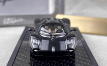 Load image into Gallery viewer, LCD 1:64 Black Carbon Utopia Racing Sports Coupe Model Diecast Metal Car New Collection

