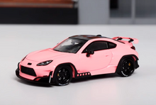 Load image into Gallery viewer, Fuji 1:64 Pink JDM GR86 Rocket Bunny Coupe Sports Model Diecast Metal Car New Collection
