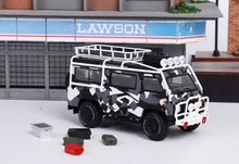 Load image into Gallery viewer, Master 1:64 Defender Camo SUV Van Camper Sport Model Diecast Metal Car New
