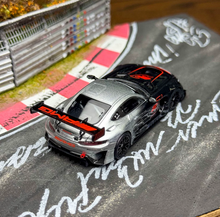 Load image into Gallery viewer, KILOworks 1:64 Black Silver GT3 EVO Racing Sports Model Diecast Metal Car New Collection
