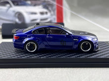 Load image into Gallery viewer, Fine 1:64 Blue Carbon M3 E92 Widebody Sports Model Diecast Metal Car New Collection

